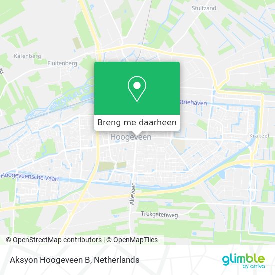 Aksyon Hoogeveen B kaart