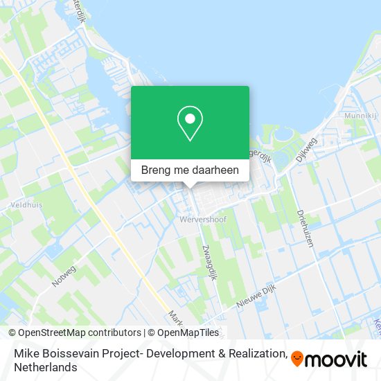 Mike Boissevain Project- Development & Realization kaart