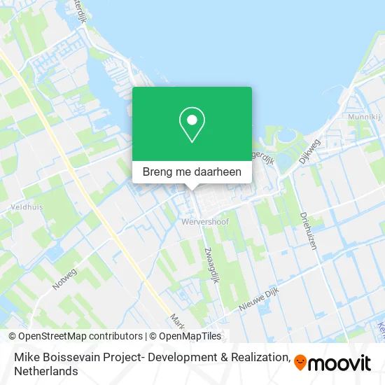 Mike Boissevain Project- Development & Realization kaart