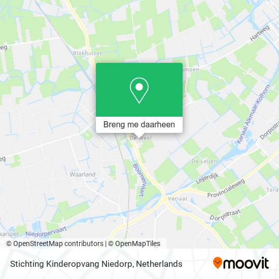 Stichting Kinderopvang Niedorp kaart