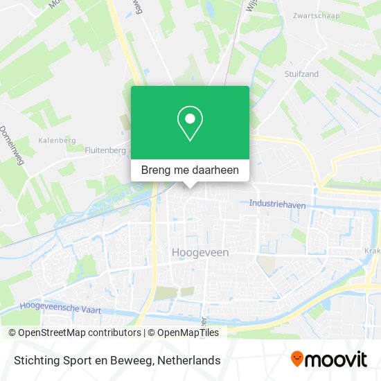 Stichting Sport en Beweeg kaart