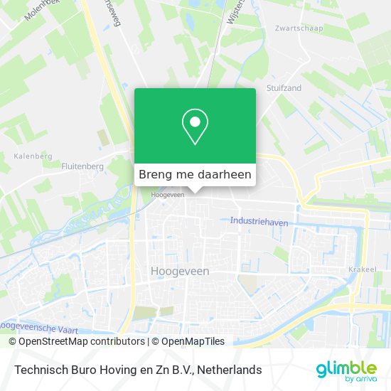 Technisch Buro Hoving en Zn B.V. kaart