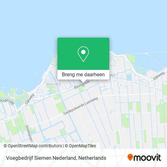 Voegbedrijf Siemen Nederland kaart