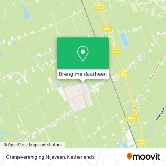 Oranjevereniging Nijeveen kaart