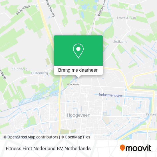 Fitness First Nederland BV kaart