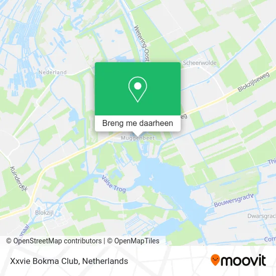 Xxvie Bokma Club kaart