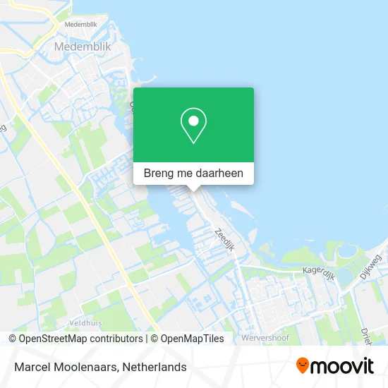 Marcel Moolenaars kaart