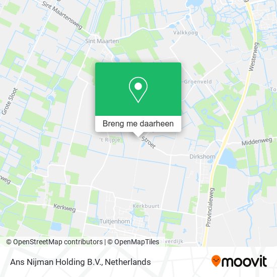 Ans Nijman Holding B.V. kaart