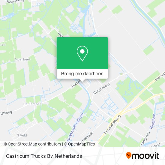 Castricum Trucks Bv kaart