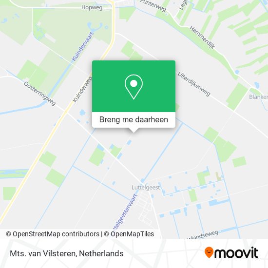 Mts. van Vilsteren kaart