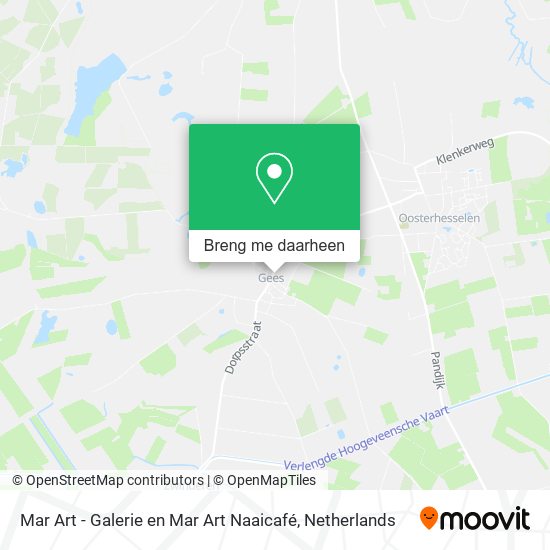 Mar Art - Galerie en Mar Art Naaicafé kaart