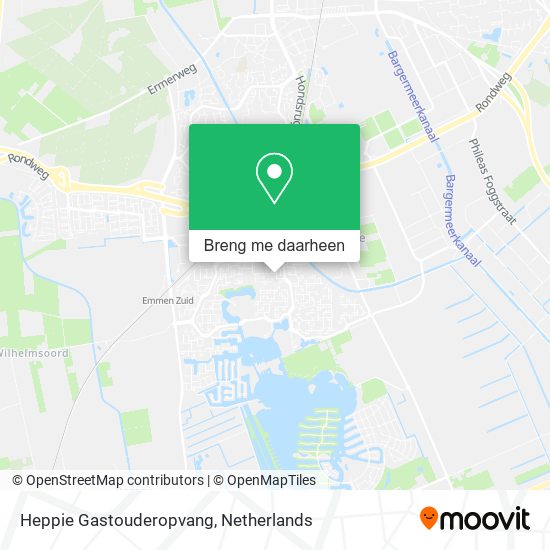 Heppie Gastouderopvang kaart