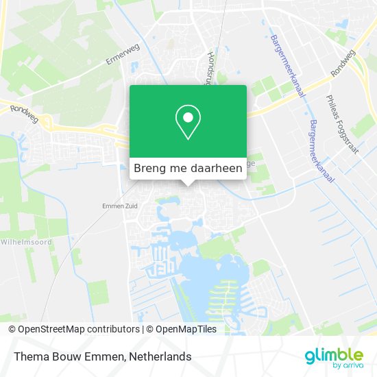 Thema Bouw Emmen kaart