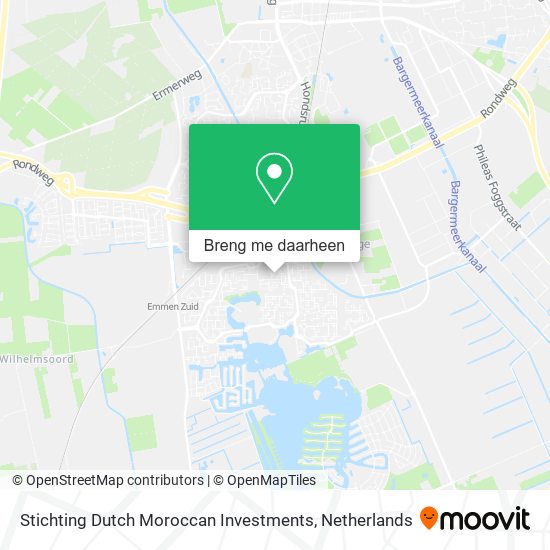Stichting Dutch Moroccan Investments kaart