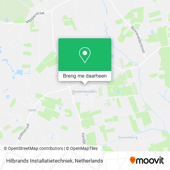 Hilbrands Installatietechniek kaart