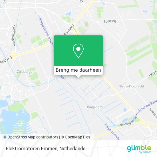 Elektromotoren Emmen kaart