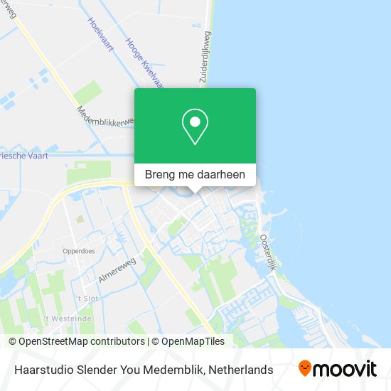 Haarstudio Slender You Medemblik kaart