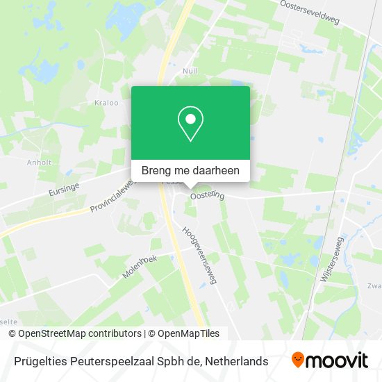 Prügelties Peuterspeelzaal Spbh de kaart