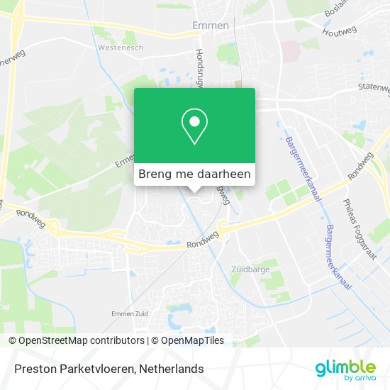 Preston Parketvloeren kaart