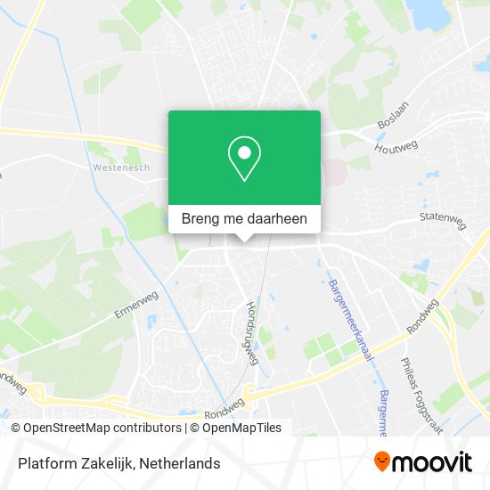 Platform Zakelijk kaart