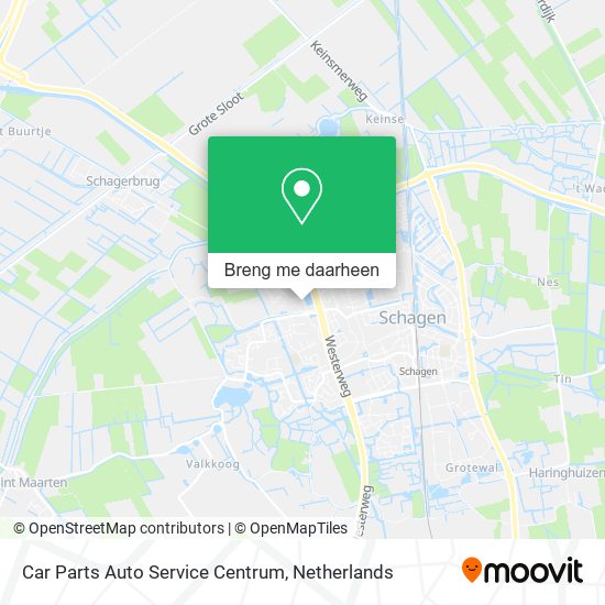 Car Parts Auto Service Centrum kaart