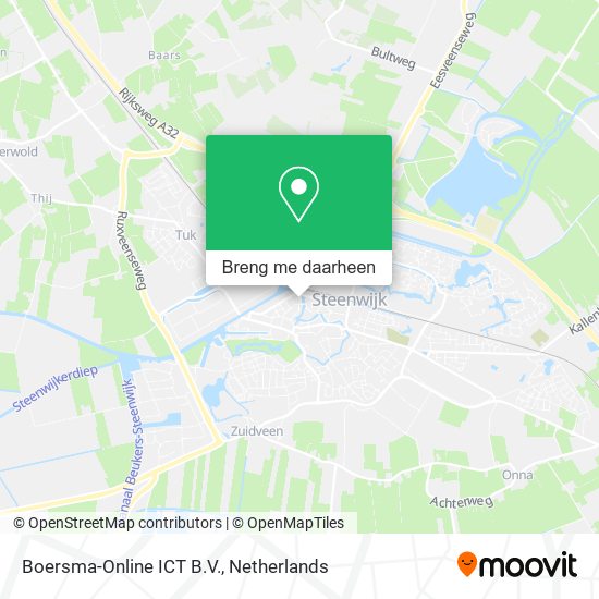 Boersma-Online ICT B.V. kaart