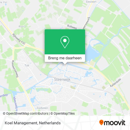 Koel Management kaart