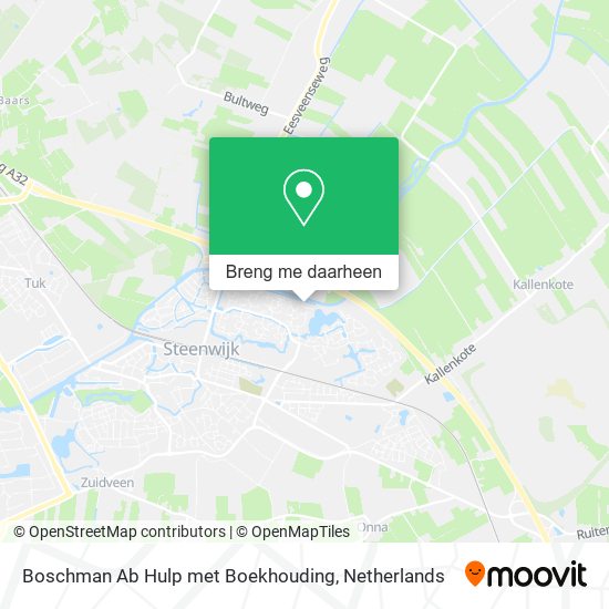 Boschman Ab Hulp met Boekhouding kaart