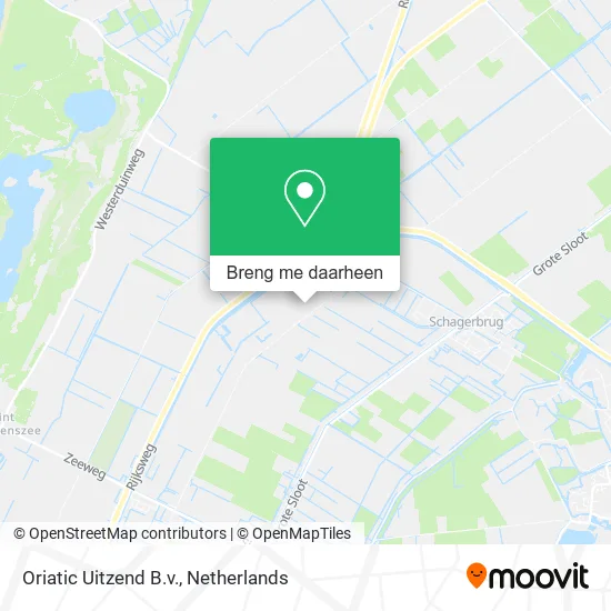 Oriatic Uitzend B.v. kaart