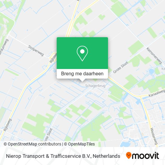 Nierop Transport & Trafficservice B.V. kaart