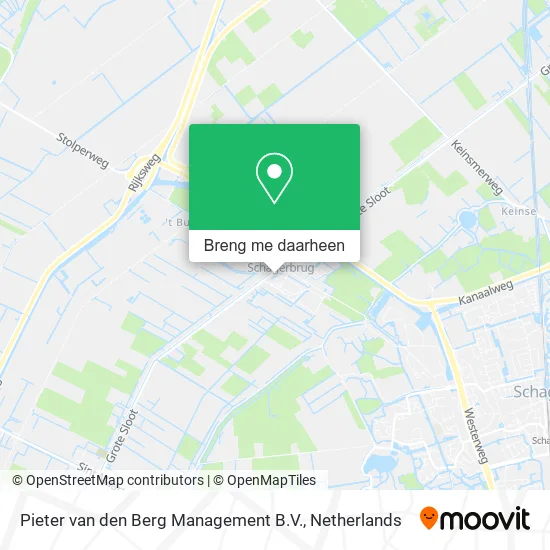 Pieter van den Berg Management B.V. kaart