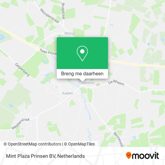 Mint Plaza Prinsen BV kaart