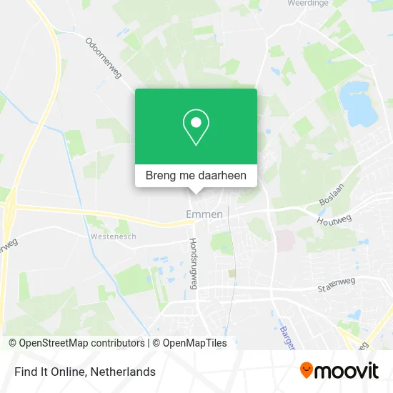 Find It Online kaart