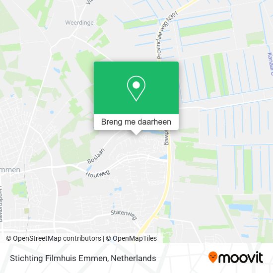 Stichting Filmhuis Emmen kaart