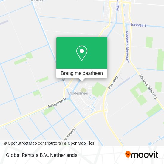 Global Rentals B.V. kaart