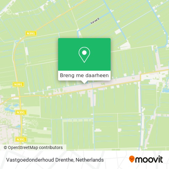 Vastgoedonderhoud Drenthe kaart