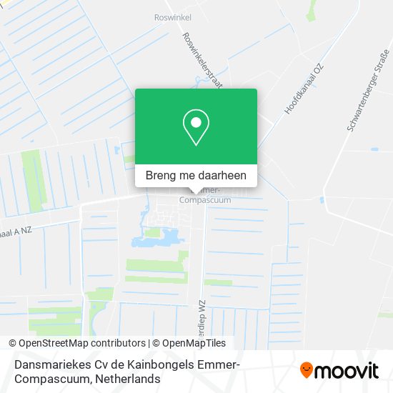 Dansmariekes Cv de Kainbongels Emmer-Compascuum kaart