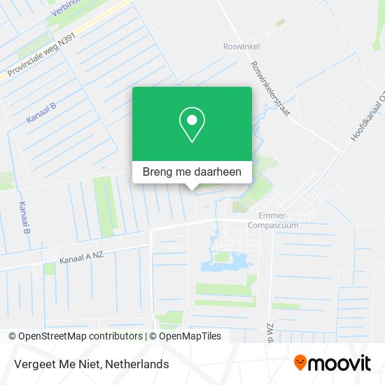 Vergeet Me Niet kaart