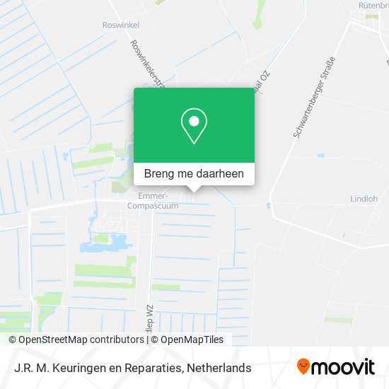 J.R. M. Keuringen en Reparaties kaart