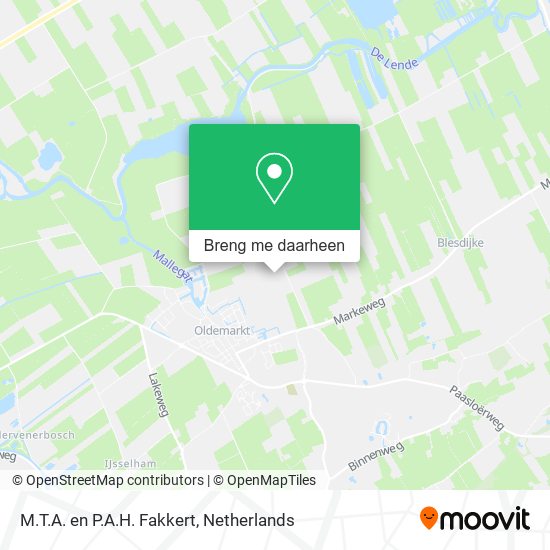 M.T.A. en P.A.H. Fakkert kaart