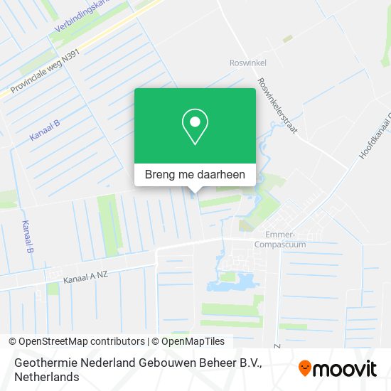 Geothermie Nederland Gebouwen Beheer B.V. kaart