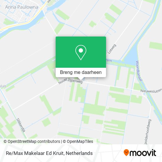 Re/Max Makelaar Ed Kruit kaart