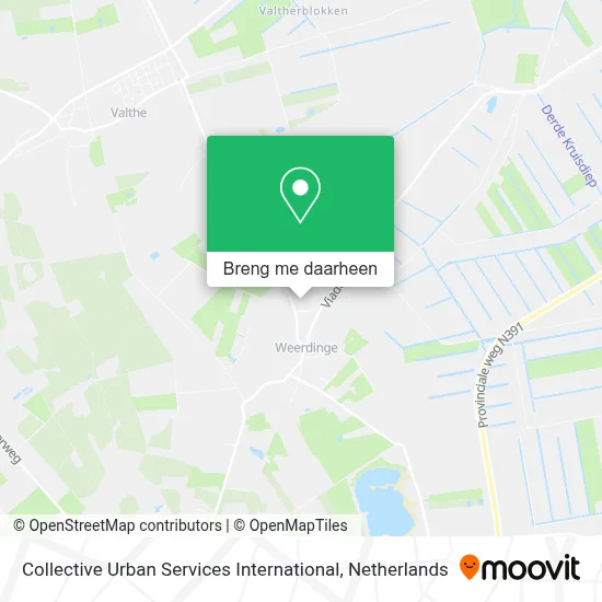 Collective Urban Services International kaart