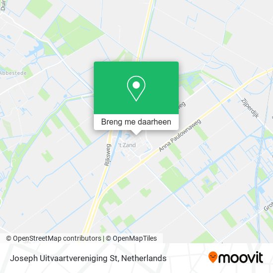 Joseph Uitvaartvereniging St kaart