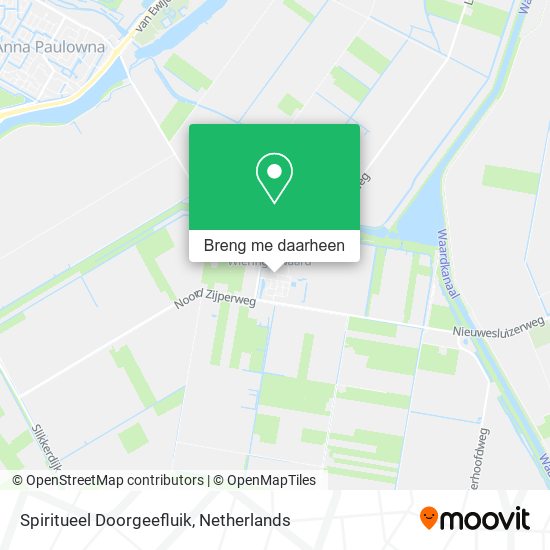 Spiritueel Doorgeefluik kaart
