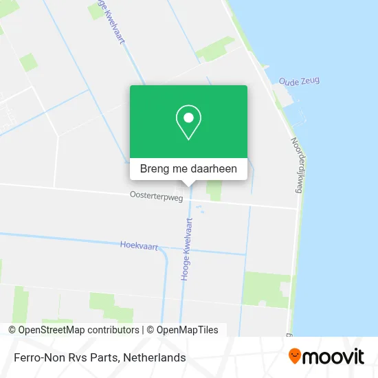 Ferro-Non Rvs Parts kaart