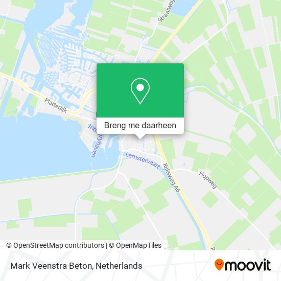Mark Veenstra Beton kaart