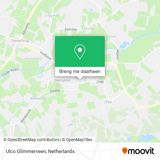 Ulco Glimmerveen kaart