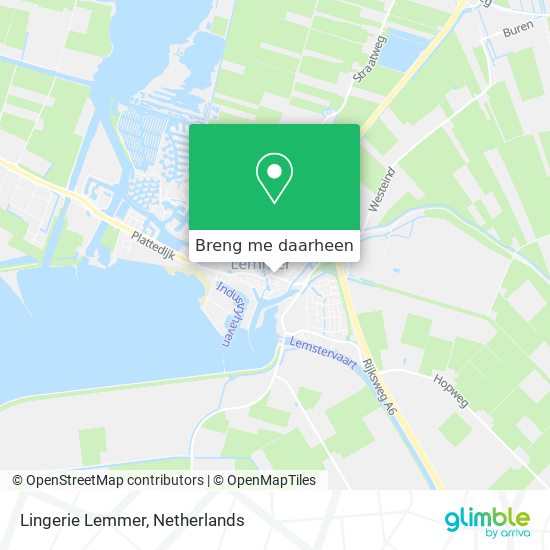 Lingerie Lemmer kaart