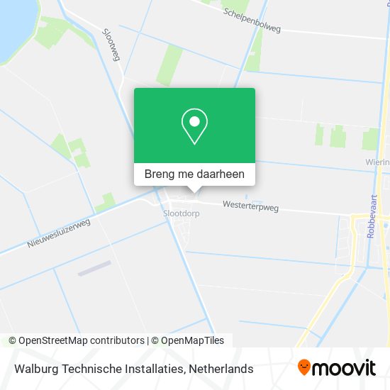 Walburg Technische Installaties kaart